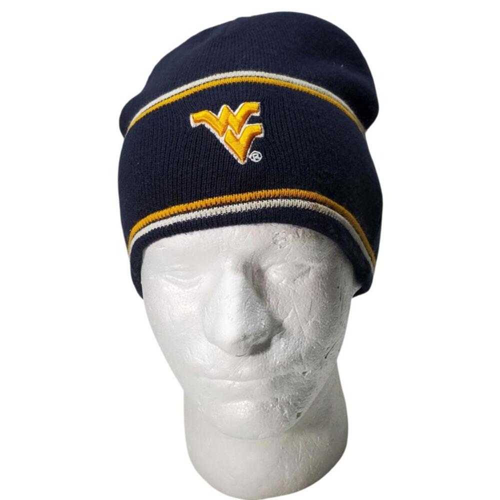 West Virginia Mountaineers NCAA Colosseum Knitted Beanie Stocking Hat Cap